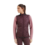 Horse Pilot - Women's sleeveless puffer vest Rider Vest winetasting | - Ohlala