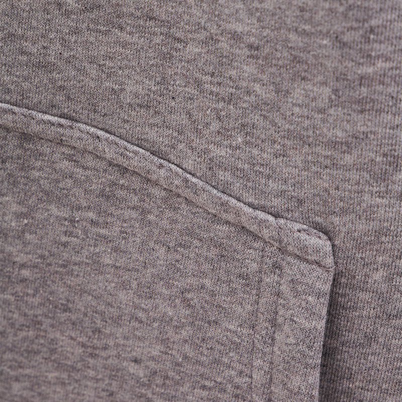 Hagg - Sweat à capuche homme gris/ jaune | - Ohlala