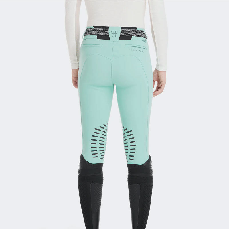 Horse Pilot - Pantalon d'équitation femme X-Design sea green | - Ohlala