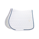 Kentucky Horsewear - Tapis de selle Glitter Rope blanc et marine | - Ohlala