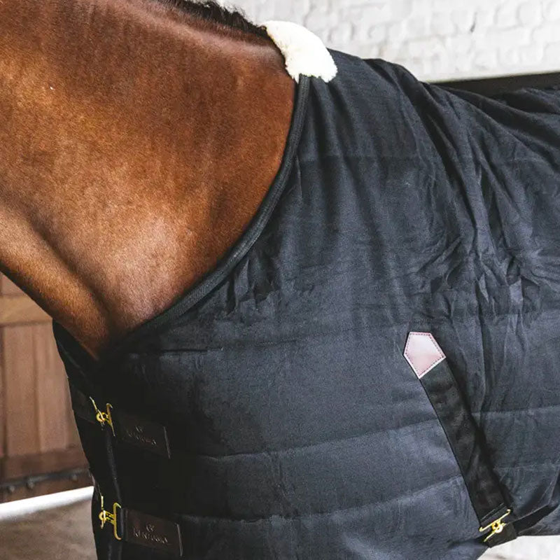 Kentucky Horsewear - Couverture d'écurie Classic noir 300g | - Ohlala