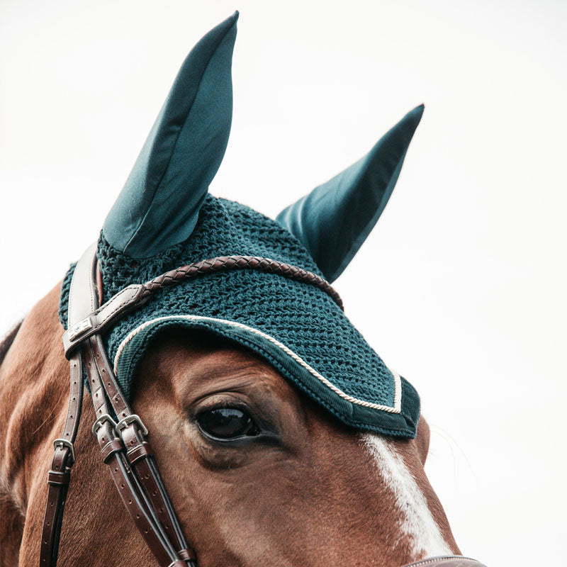 Kentucky Horsewear - Bonnet Wellington Corduroy vert forêt | - Ohlala