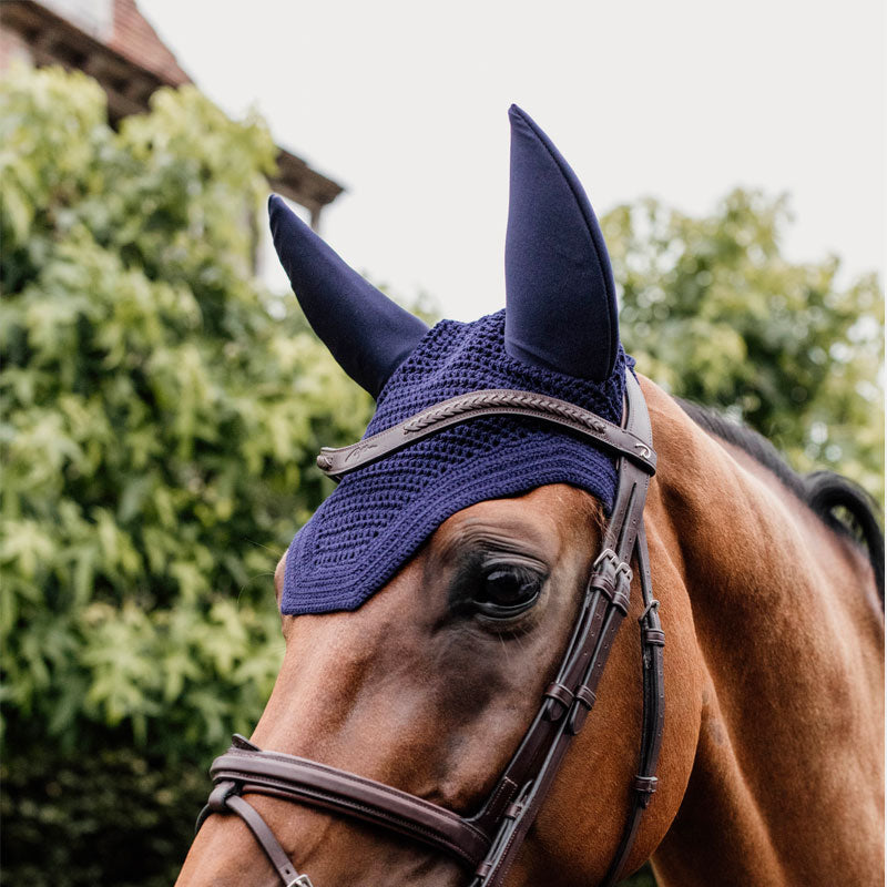 Kentucky Horsewear - Bonnet Wellington anti-bruit marine foncé | - Ohlala