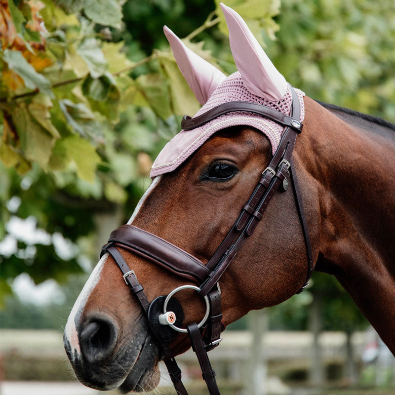 Kentucky Horsewear - Bonnet Wellington velvet vieux rose | - Ohlala