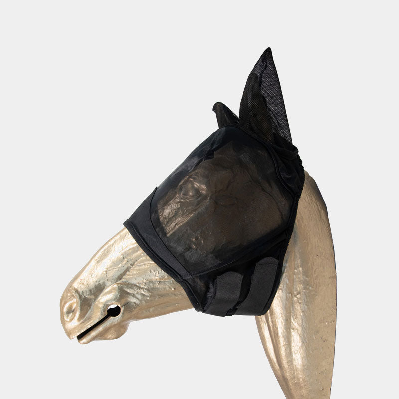 Kentucky Horsewear - Masque anti-mouches classic avec oreilles noir | - Ohlala