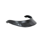 NACA - Visière standard Cuir noir | - Ohlala