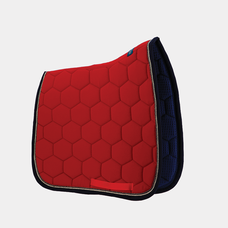 Oxxer - Tapis de dressage intemporels rouge | - Ohlala