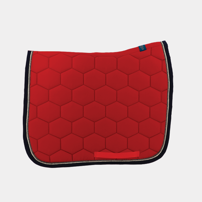 Oxxer - Tapis de dressage intemporels rouge | - Ohlala