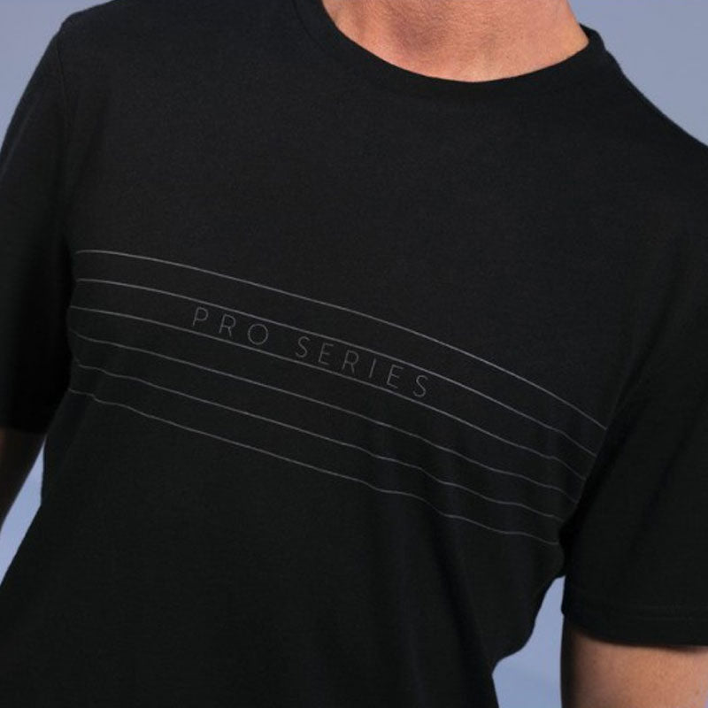 Pro Series - T-shirt manches courtes homme Aubin noir | - Ohlala