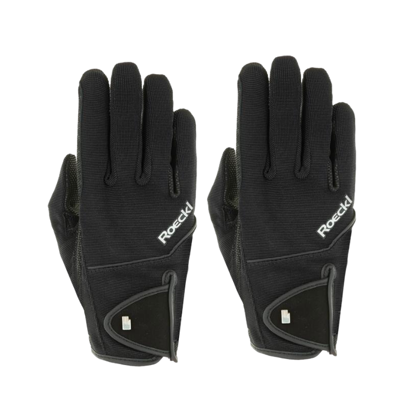 Roeckl - Gants d'équitation Milano noir | - Ohlala