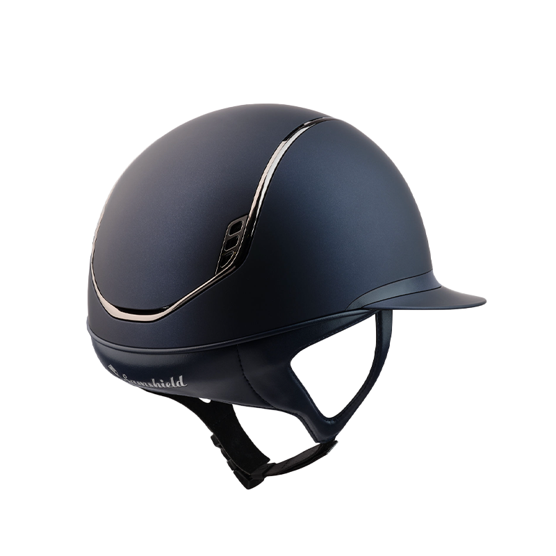 Samshield - Casque d'équitation Miss Shield 2.0 Shadowmatt bleu | - Ohlala