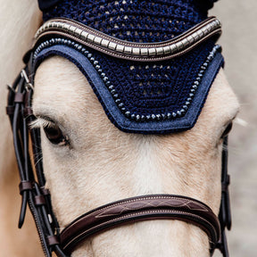 Kentucky Horsewear - Bonnet Glitter marine | - Ohlala