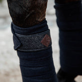 Kentucky Horsewear - Bandes de polo Glitter noir (x4) | - Ohlala