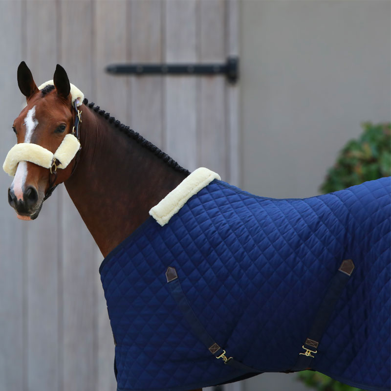 Kentucky Horsewear - Couverture de box marine 0g | - Ohlala