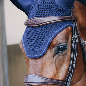 Kentucky Horsewear - Bonnet Wellington Sparkling Anti-bruits marine | - Ohlala