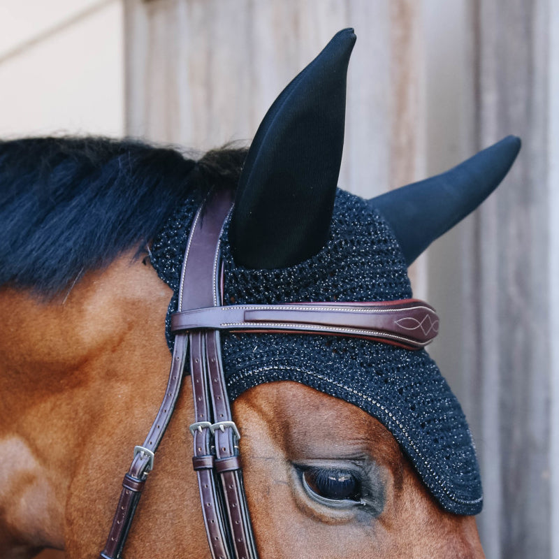 Kentucky Horsewear - Bonnet Wellington Sparkling Anti-bruits noir | - Ohlala