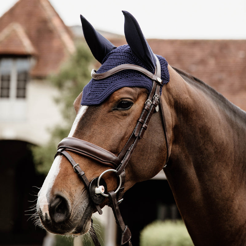 Kentucky Horsewear - Bonnet Wellington marine foncé | - Ohlala