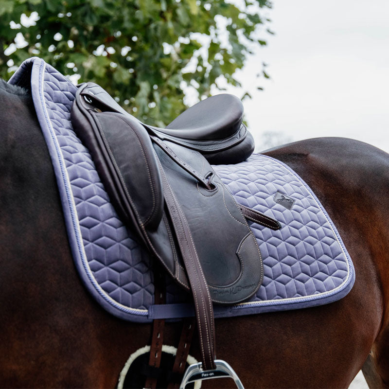 Kentucky Horsewear - Tapis de dressage Velvet Violet | - Ohlala