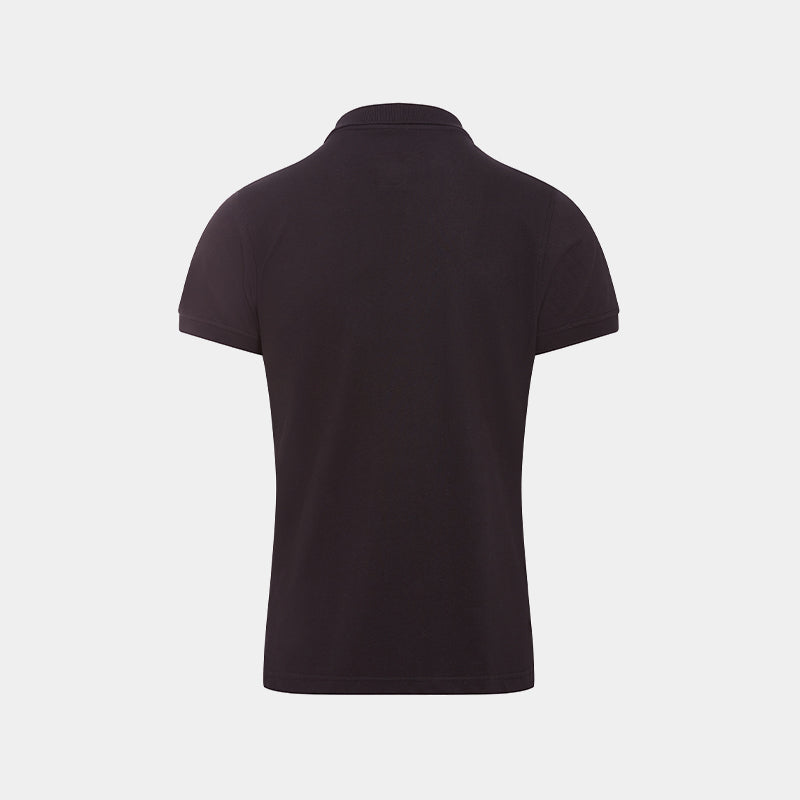 Hagg - Polo manches courtes homme noir/ rouge | - Ohlala