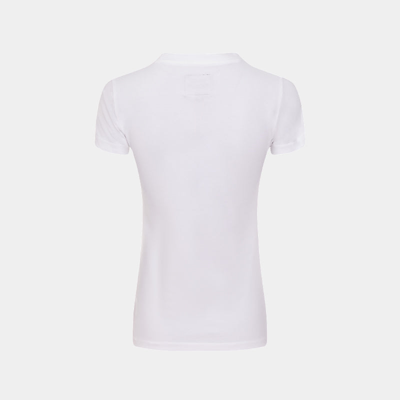 Hagg - T-shirt manches courtes femme blanc | - Ohlala