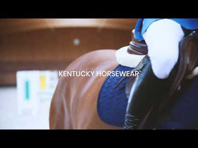 Kentucky Horsewear - Tapis de selle Fishbone Competition marine
