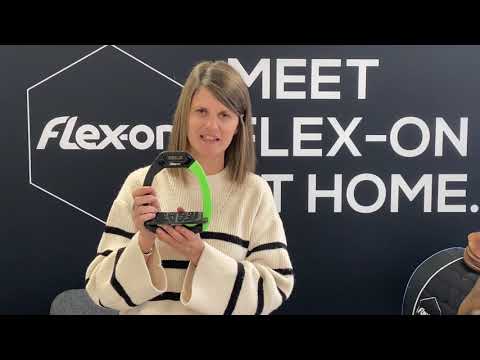Flex On - Etriers Safe On IUG Gris Aluminium / Noir / Blanc