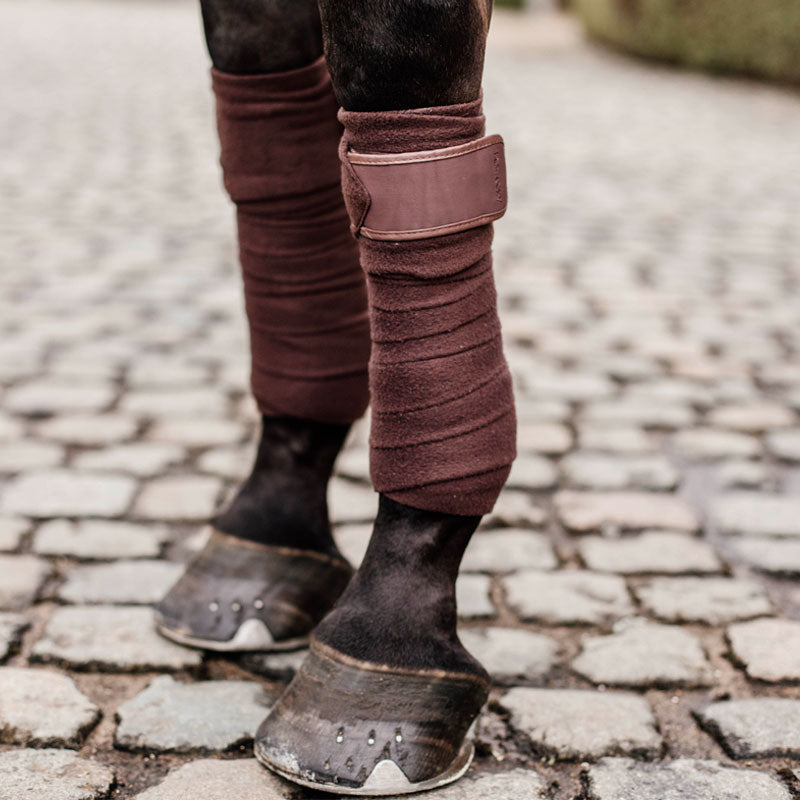 Kentucky Horsewear - Bandes de polo brun (x4) | - Ohlala