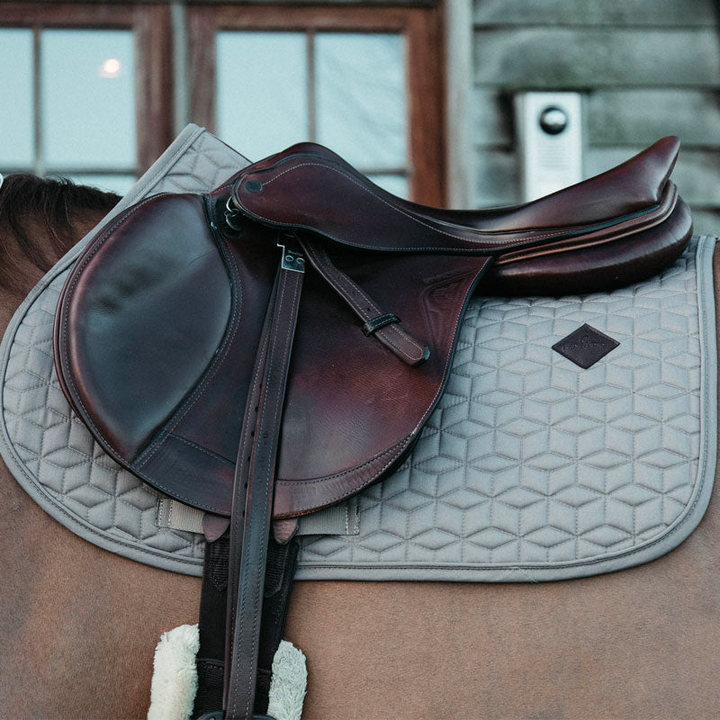 Kentucky Horsewear - Tapis de selle Basic beige | - Ohlala