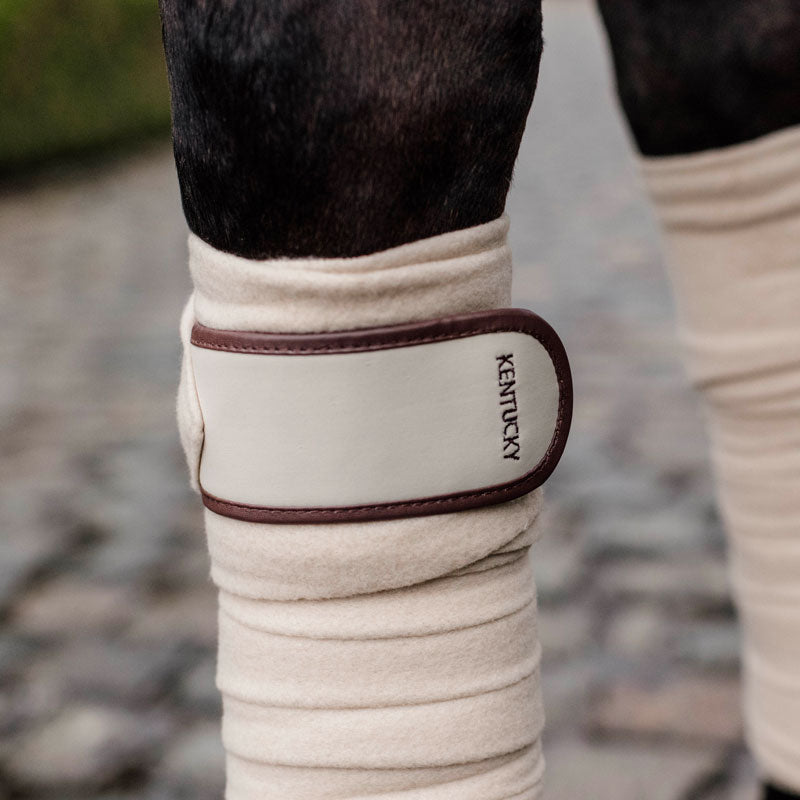 Kentucky Horsewear - Bandes de polo beige (x4) | - Ohlala