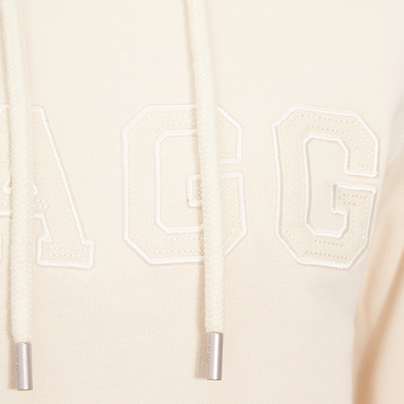 Hagg - Sweat à capuche femme beige | - Ohlala