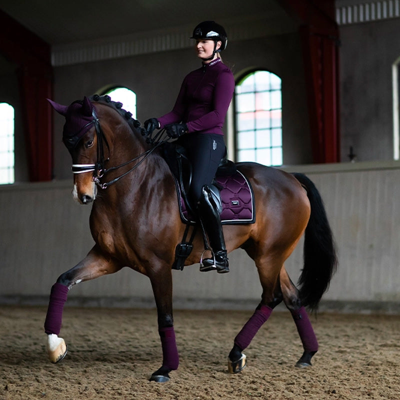 Equestrian Stockholm - Tapis de dressage Black Raven | - Ohlala